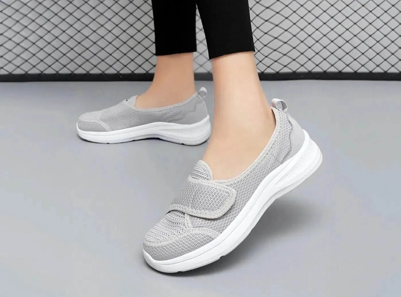 FitVille Damen Einstellbare Loafer V1