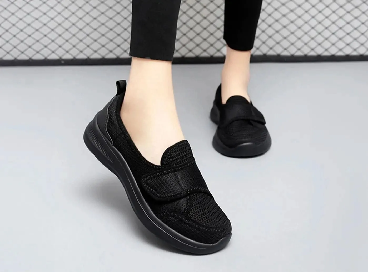 FitVille Damen Einstellbare Loafer V1
