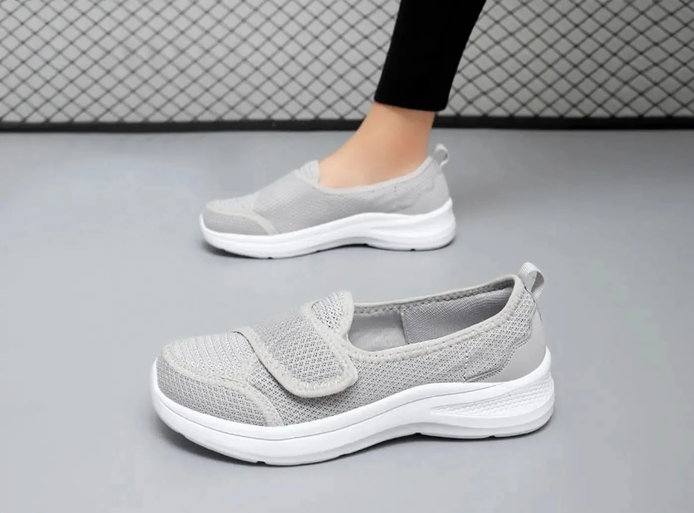 FitVille Damen Einstellbare Loafer V1