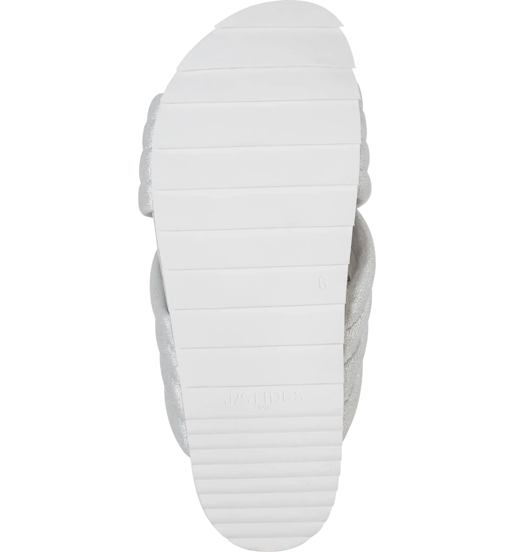 Flat Mule Happy customers Wash Silver On Sandals Fashion Worth the price Easy Slide JSlides Slip Open Toe