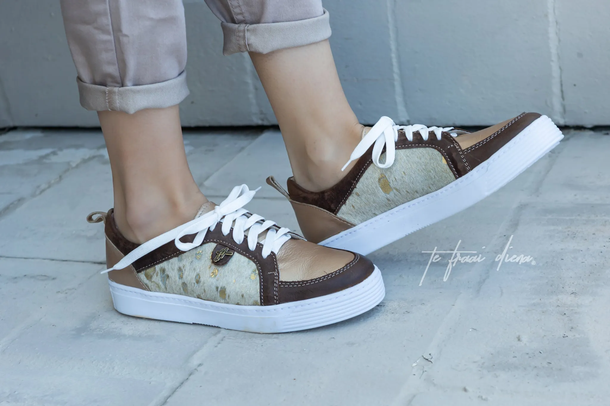 Fleur Sneaker - Gold Digger