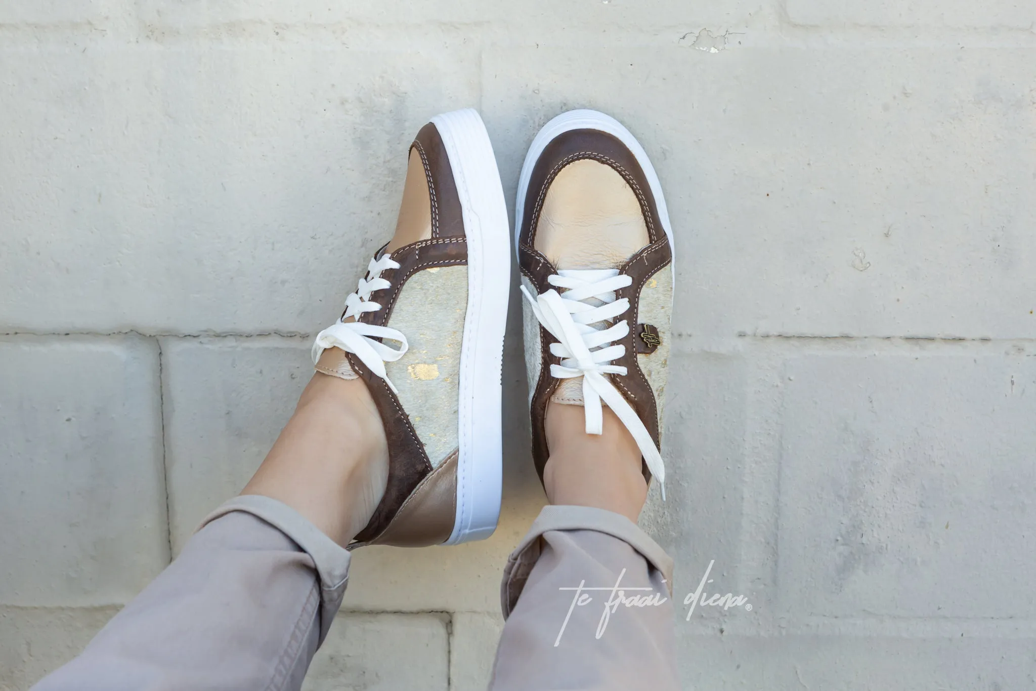 Fleur Sneaker - Gold Digger