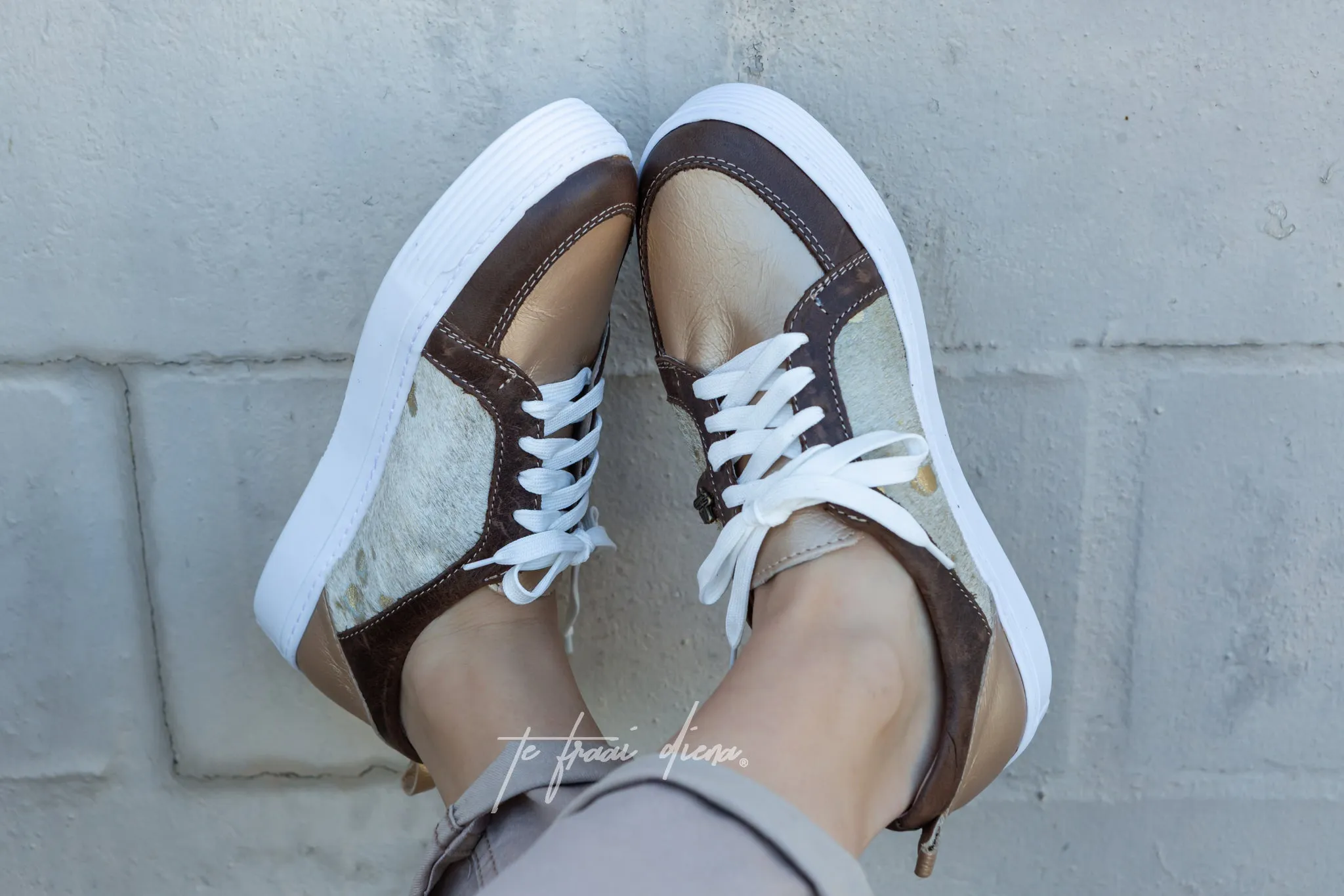 Fleur Sneaker - Gold Digger