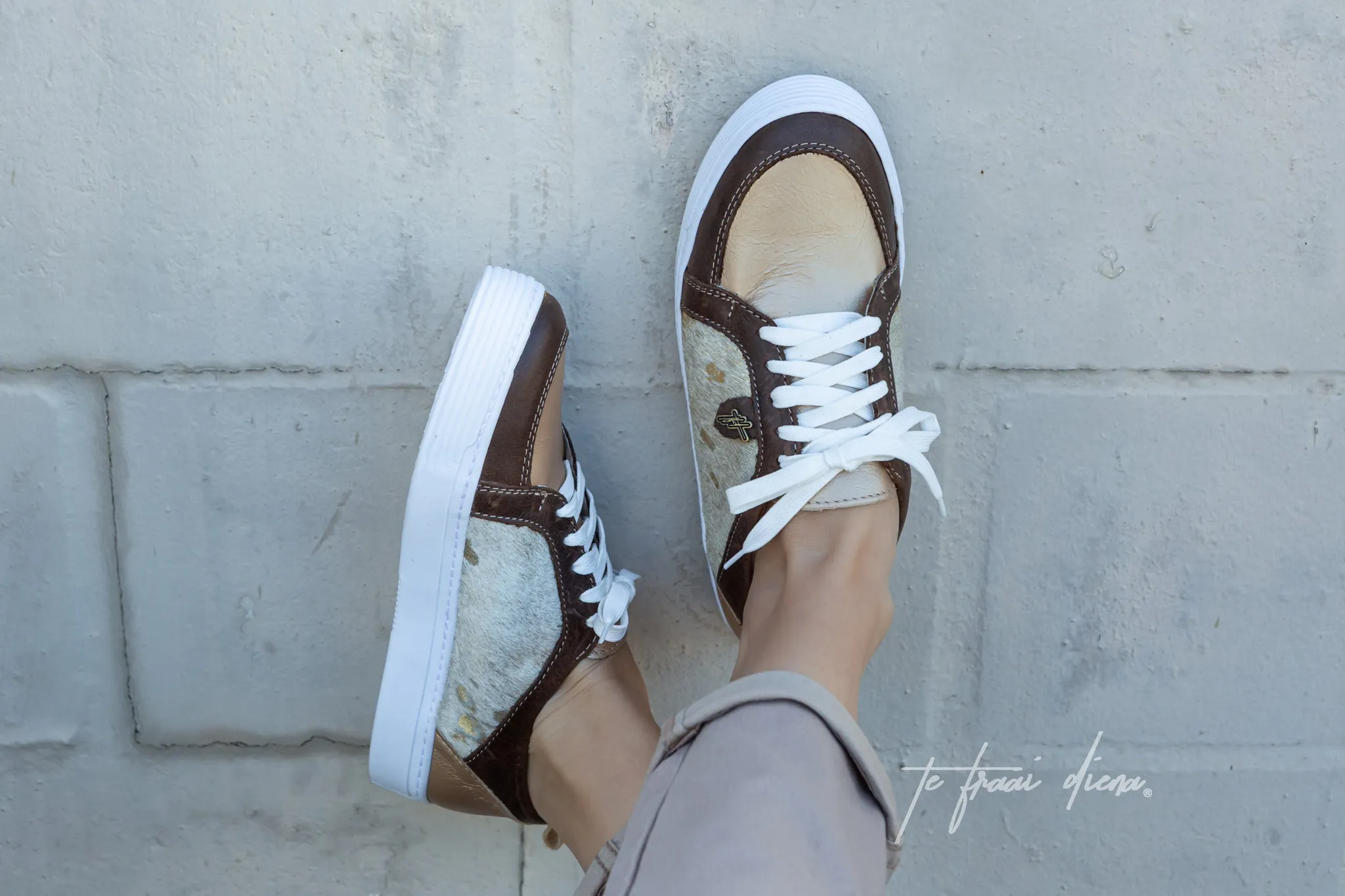 Fleur Sneaker - Gold Digger