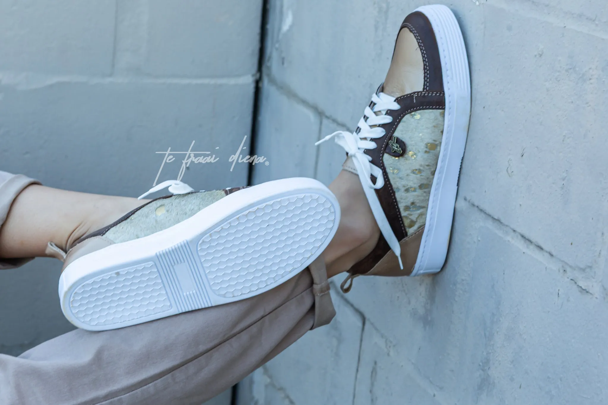 Fleur Sneaker - Gold Digger