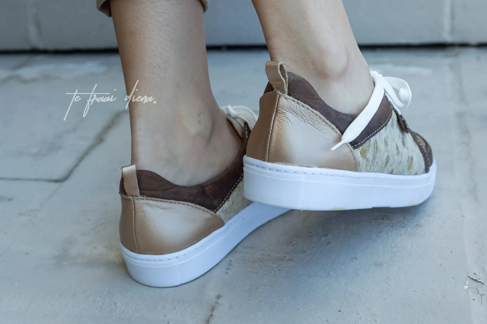 Fleur Sneaker - Gold Digger