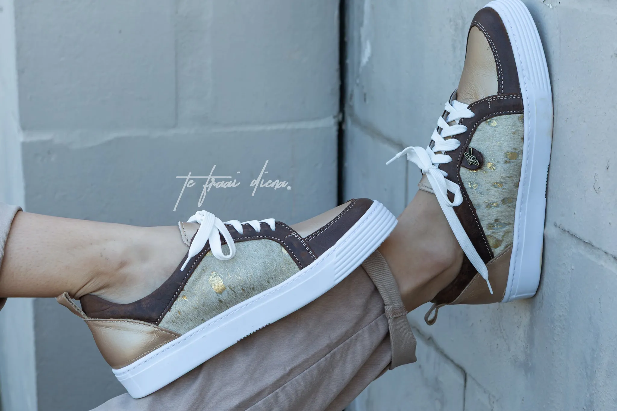 Fleur Sneaker - Gold Digger