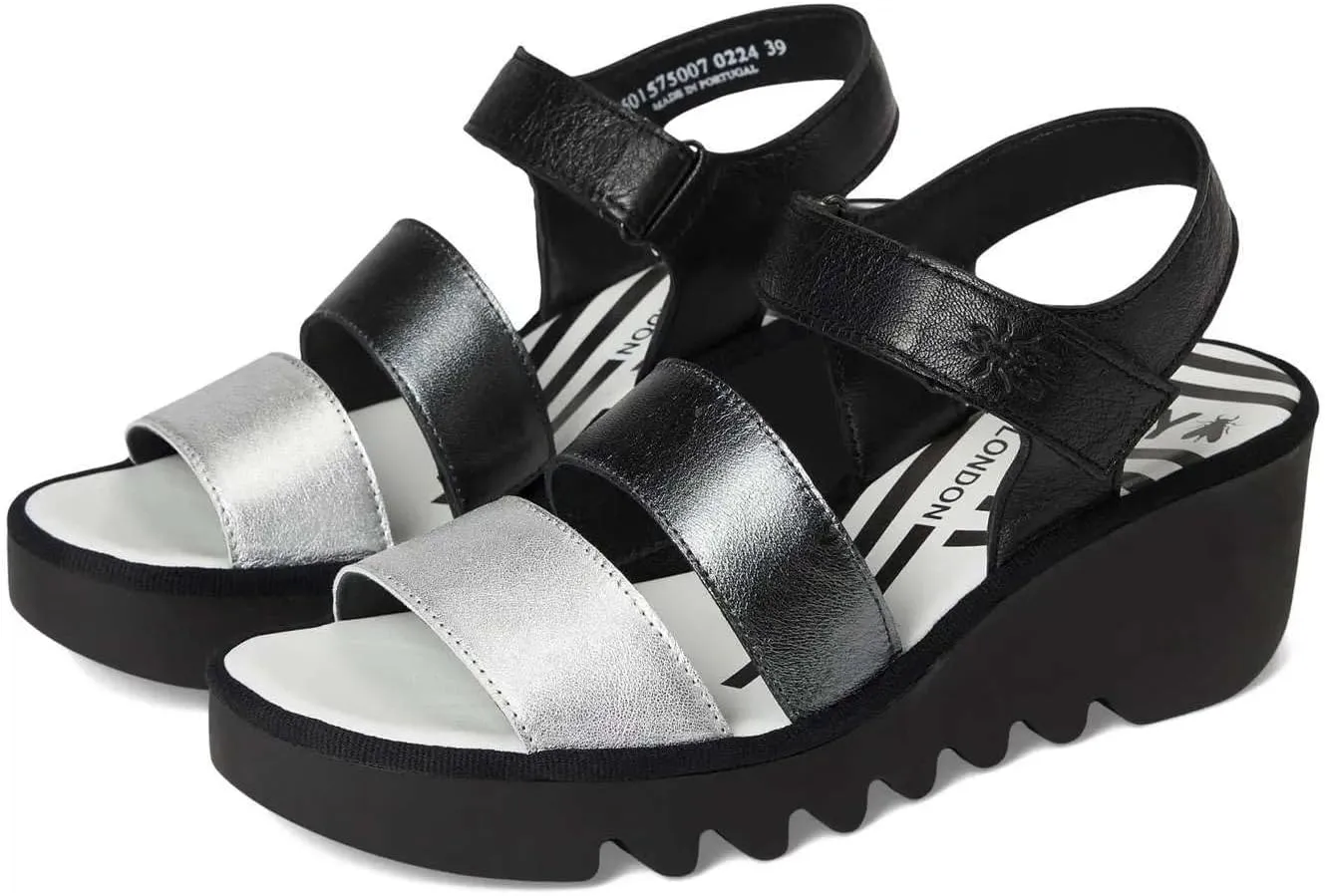 FLY London Women's Bexy575fly Wedge Sandal