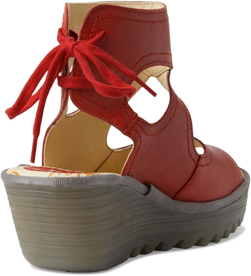 FLY London Women's Yulp571fly Wedge Sandal