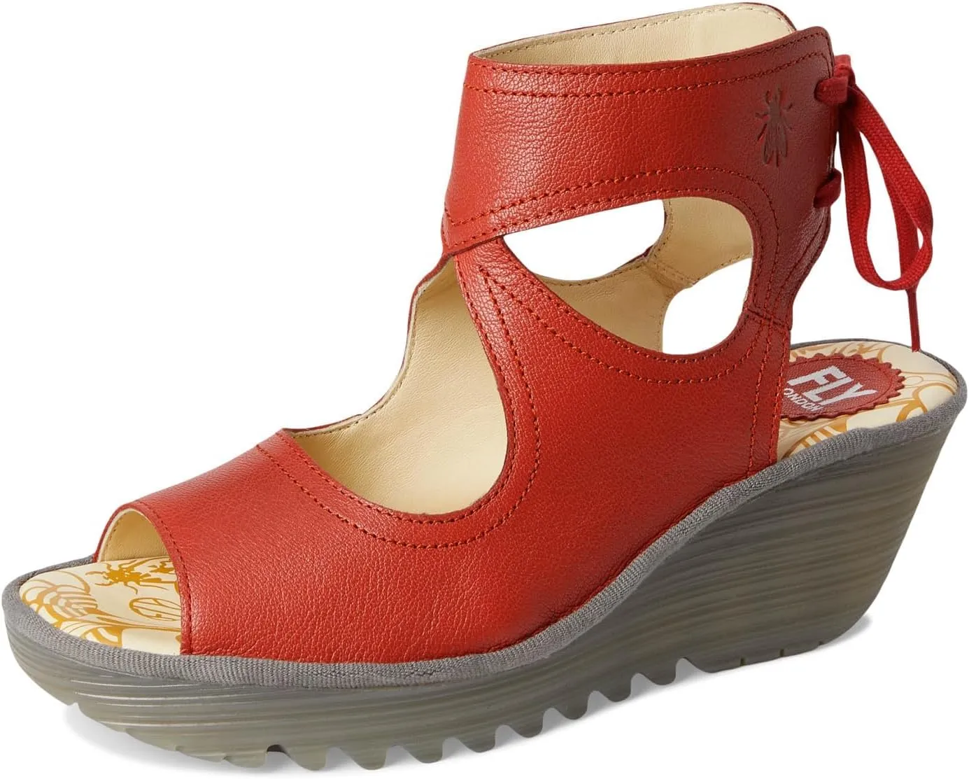 FLY London Women's Yulp571fly Wedge Sandal