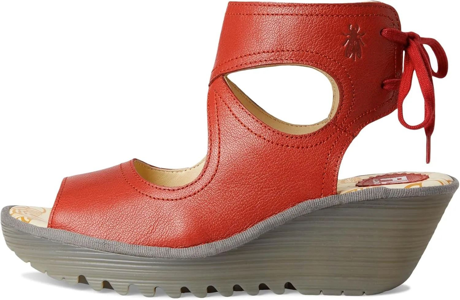 FLY London Women's Yulp571fly Wedge Sandal