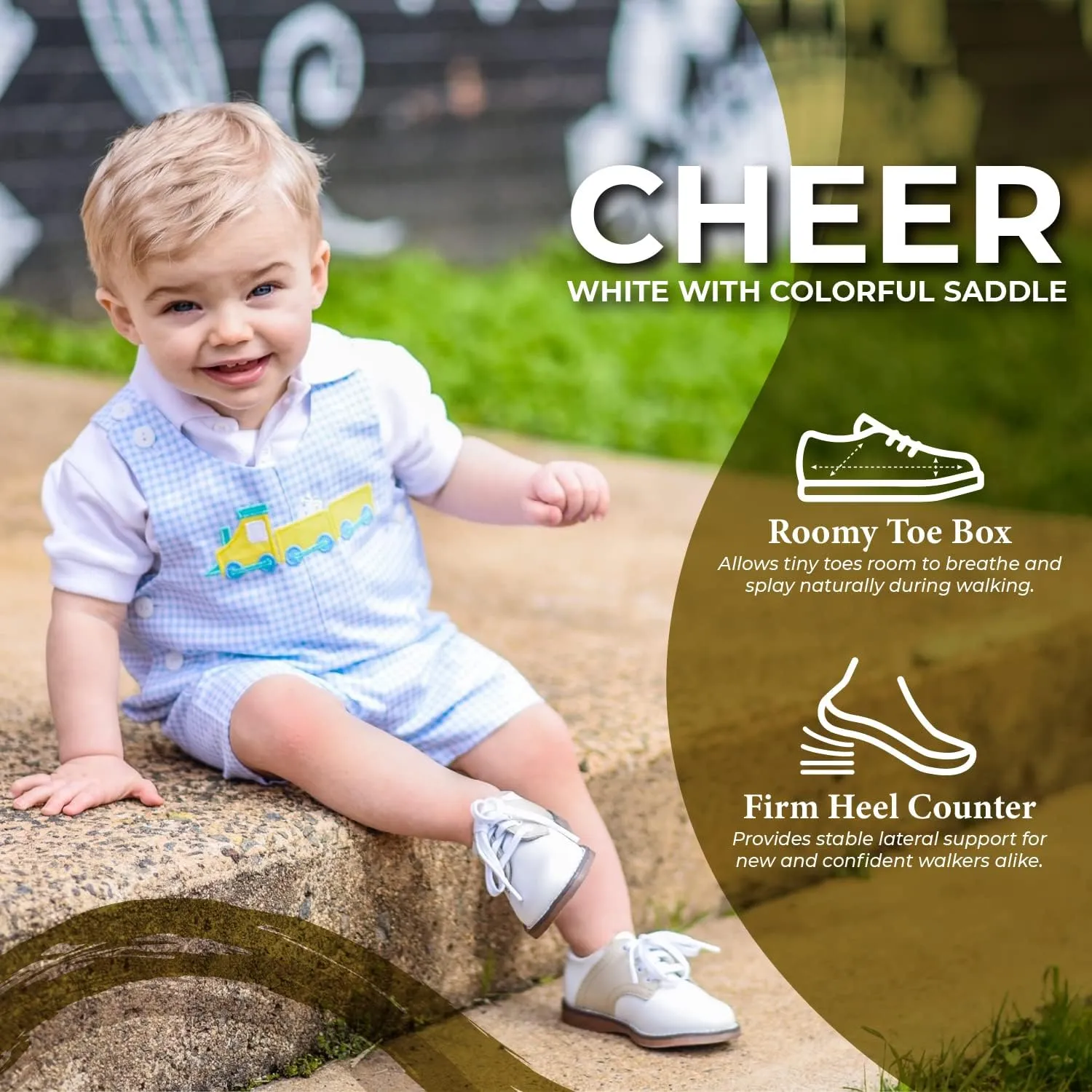 FootMates Cheer 3 Lace-Up (Infant/Toddler/Little Kid)