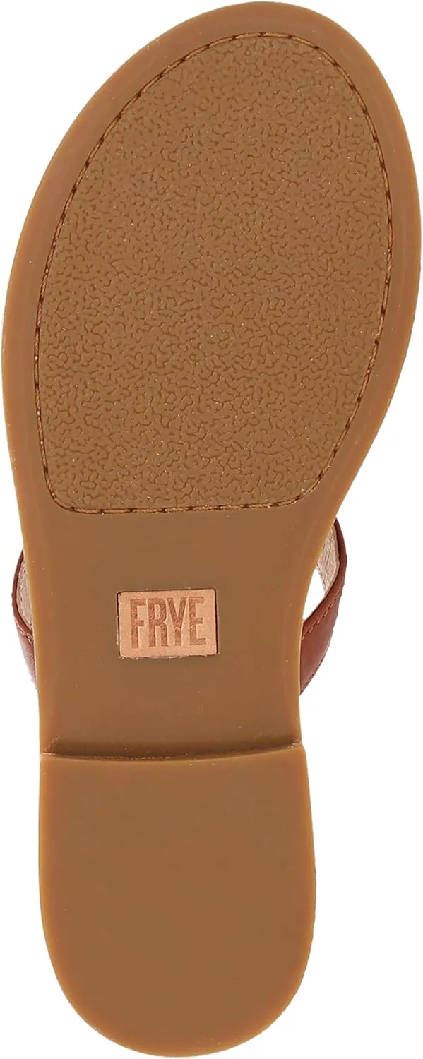 Frye Taylor Logo Sandal - Women's Premium Leather Sandal, Comfortable Slip-On Design, Casual Chic Footwear for Everyday Wear
