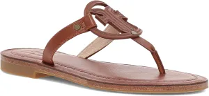 Frye Taylor Logo Sandal - Women's Premium Leather Sandal, Comfortable Slip-On Design, Casual Chic Footwear for Everyday Wear
