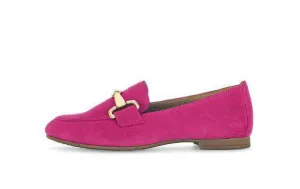 Gabor Fuchsia Suede Loafer| 6521134
