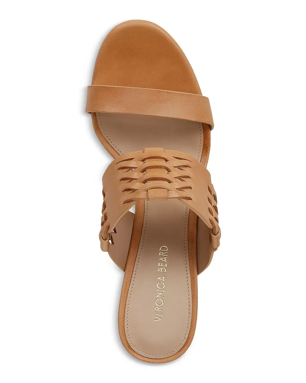 Georgie Slip On Heel in Natural