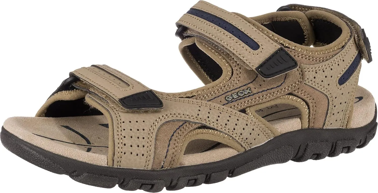 Geox Men's Sandal Strada D Open Toe