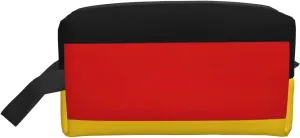 germany flag print Travel Cosmetic Bag Organizer Large Makeup Bag Women for Cosmetics Toiletries Accessories