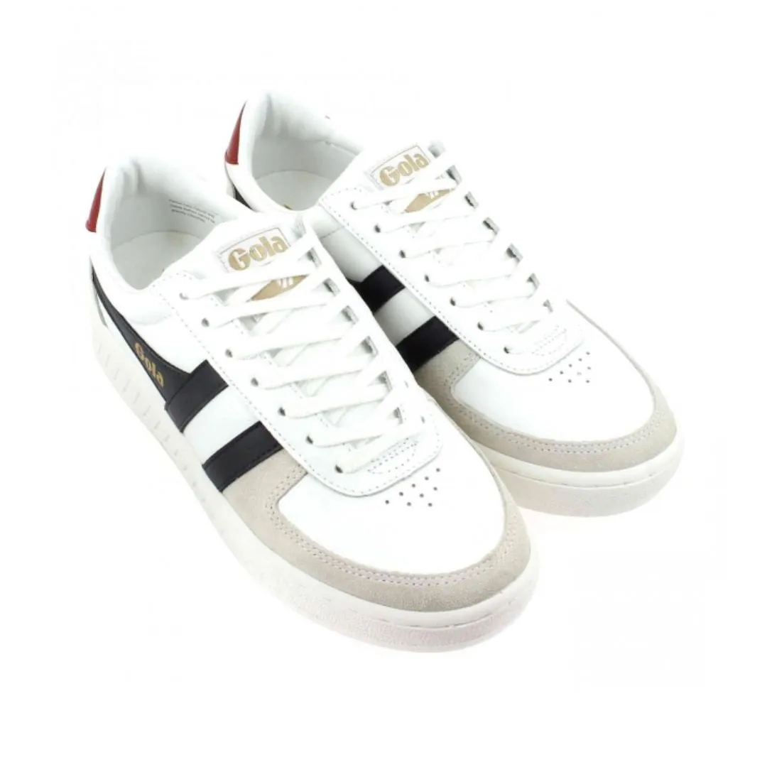 Grandslam Classic Sneakers (White   Navy   Deep Red)