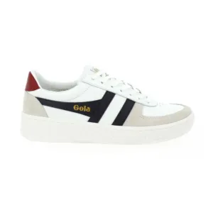 Grandslam Classic Sneakers (White   Navy   Deep Red)