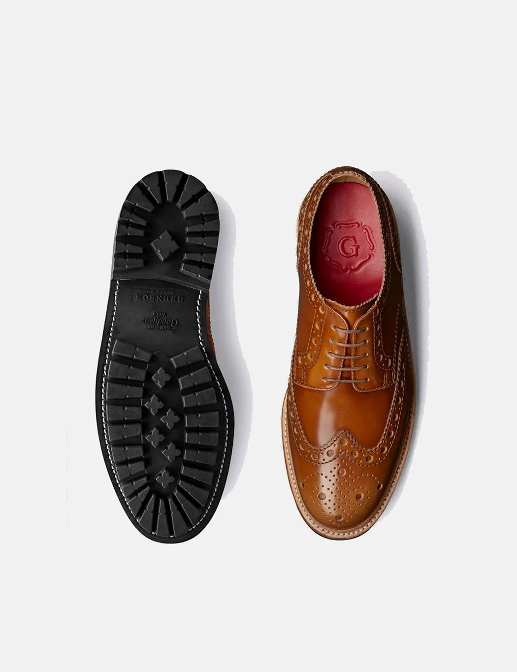 Grenson Brogue - Shoes Large-scale promotion Innovative Amber Archie