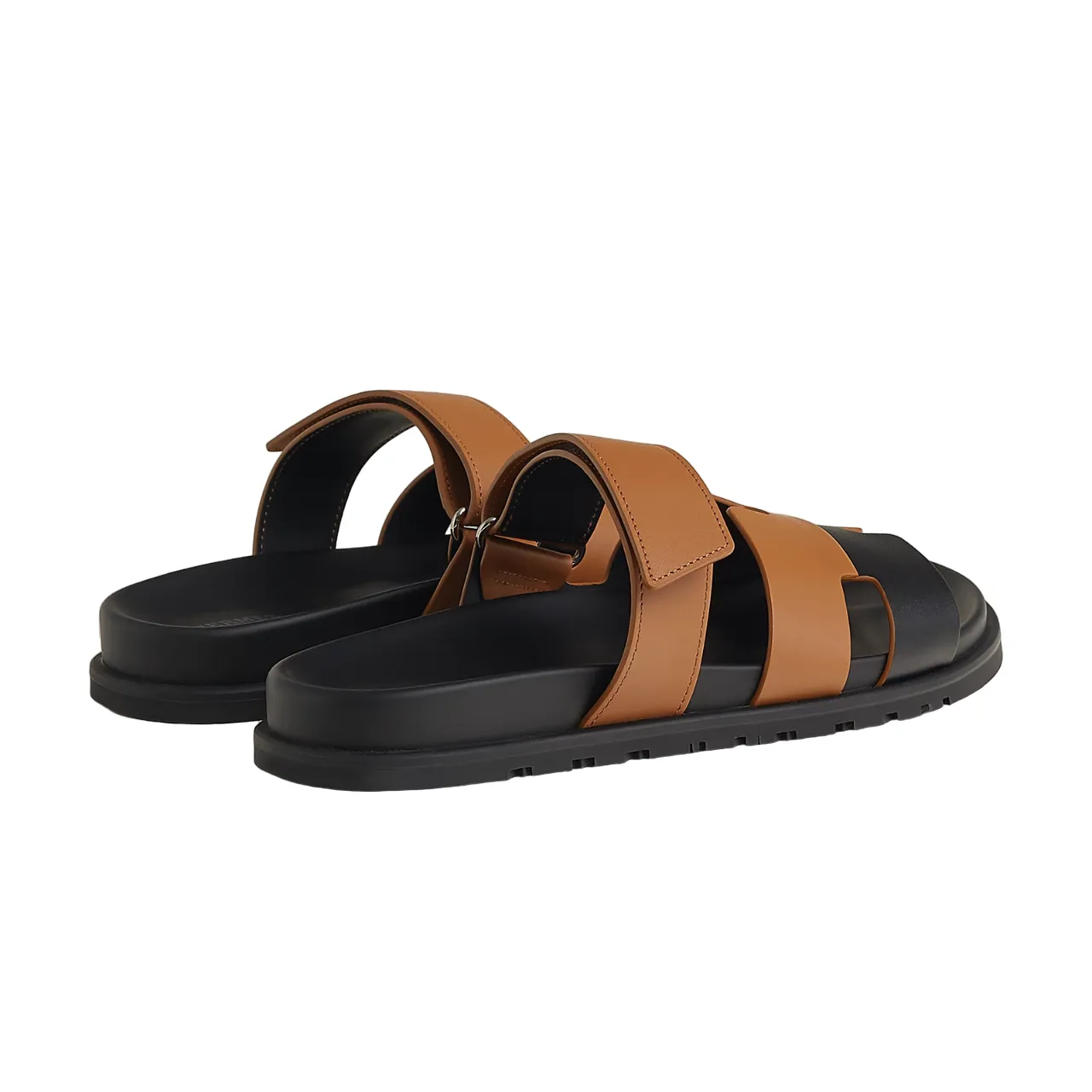 Hermes Chypre Sandal Naturel / Noir