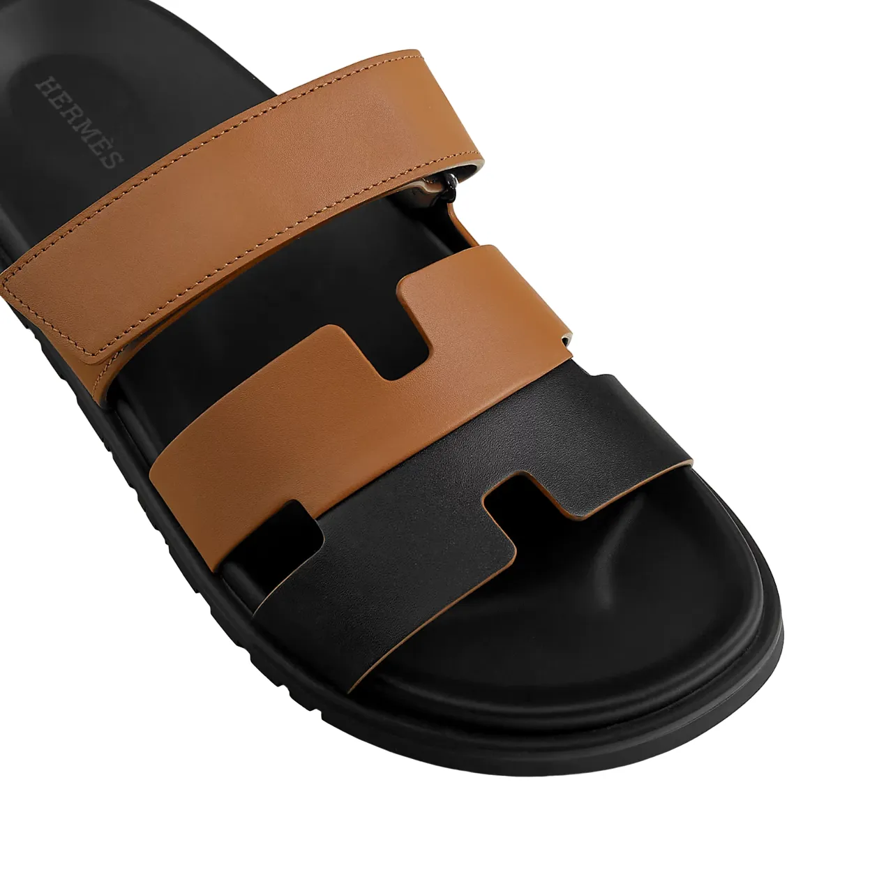 Hermes Chypre Sandal Naturel / Noir