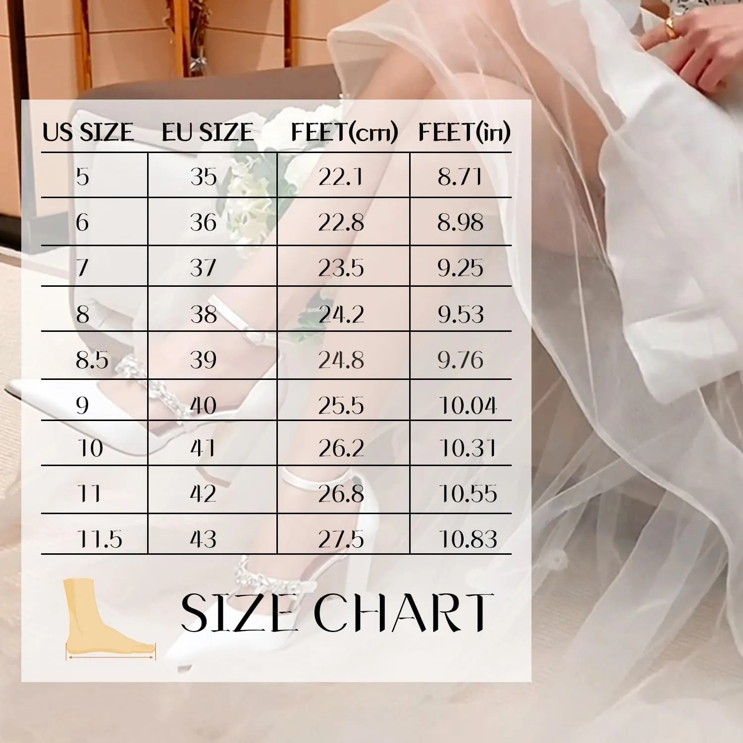 High Block Heel Wedding Closed Toe Sandals for Bride Pearl Bow Ankle Strap Women Chunky Heels Sandal Round Toe Satin Bridal Shoes