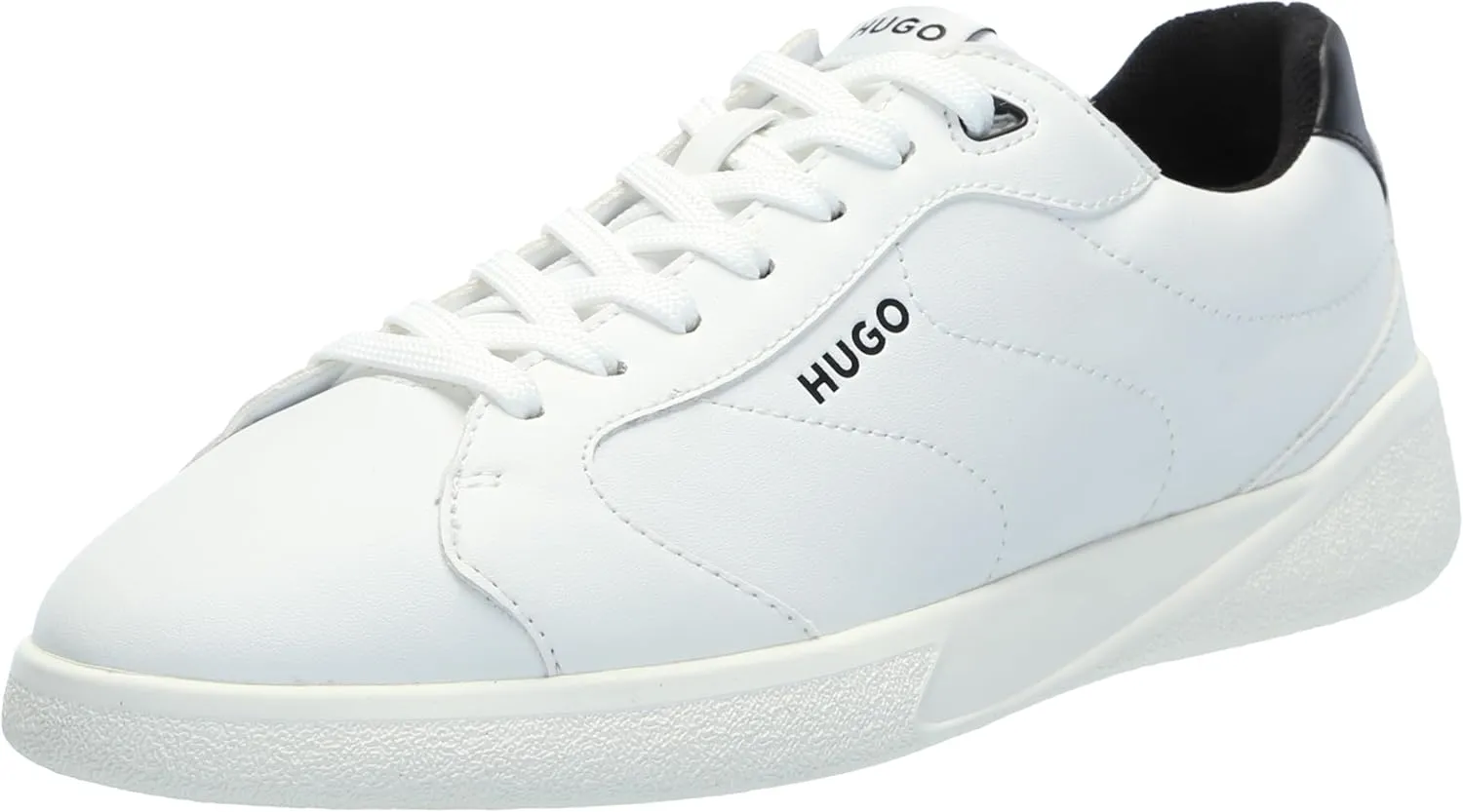 HUGO Men's Fly Leather Cupsole Sneaker
