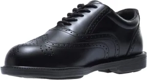 Hush Puppies Professionals, Men's, Black, Steel Toe, EH, Wing Tip Oxford