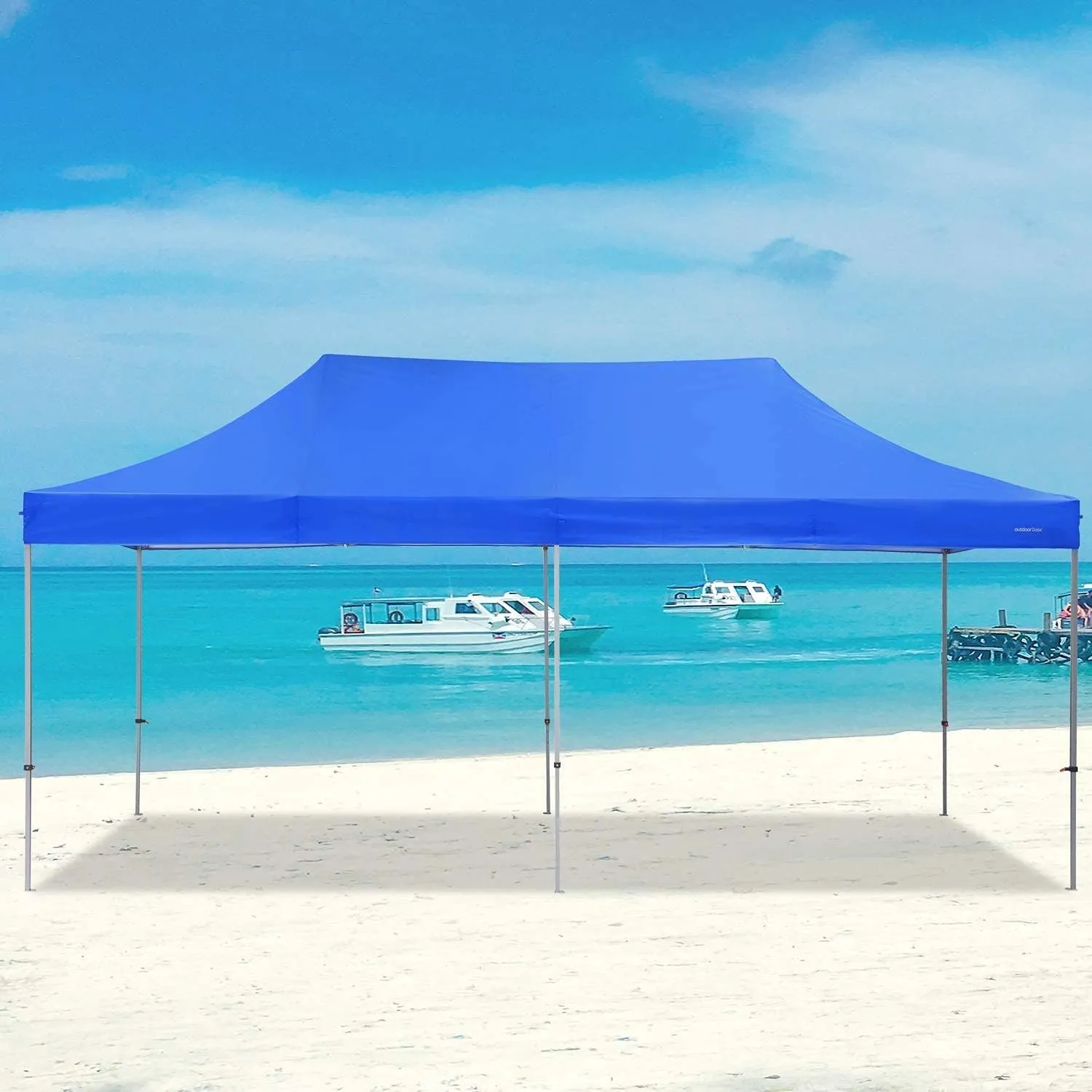 HYD-Parts Outdoor 10x20 Ft Pop Up Canopy Wedding Party Tent Patio Gazebo Shelter