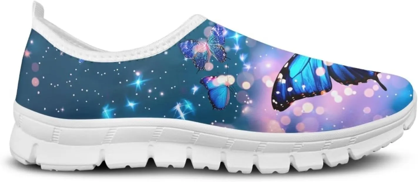 JoyLamoria Boho Elephant Walking Shoes Art Travel Travel Clog Slip on Causal Loafer Fashion Sneakers for Men Women