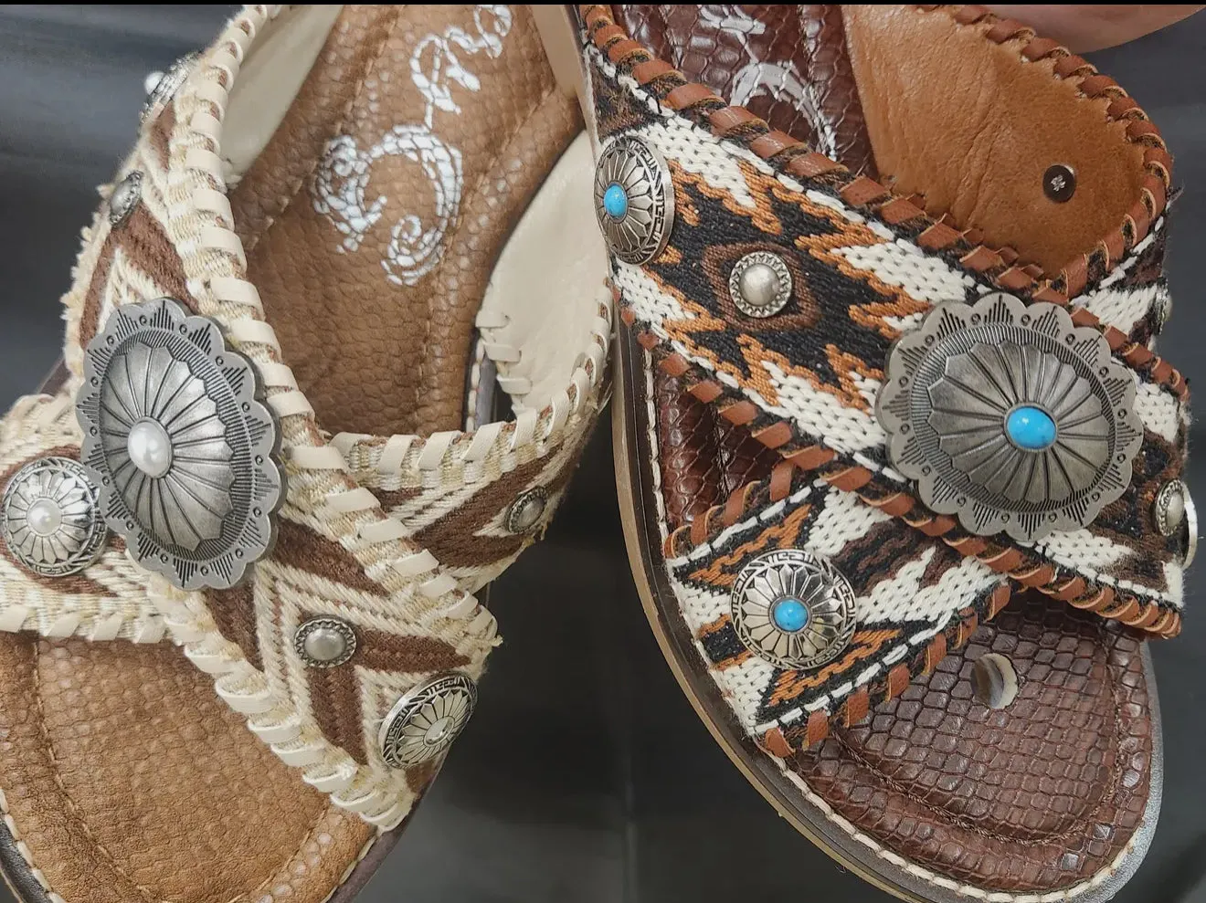 Jungle-Very G Western Slip On Sandal
