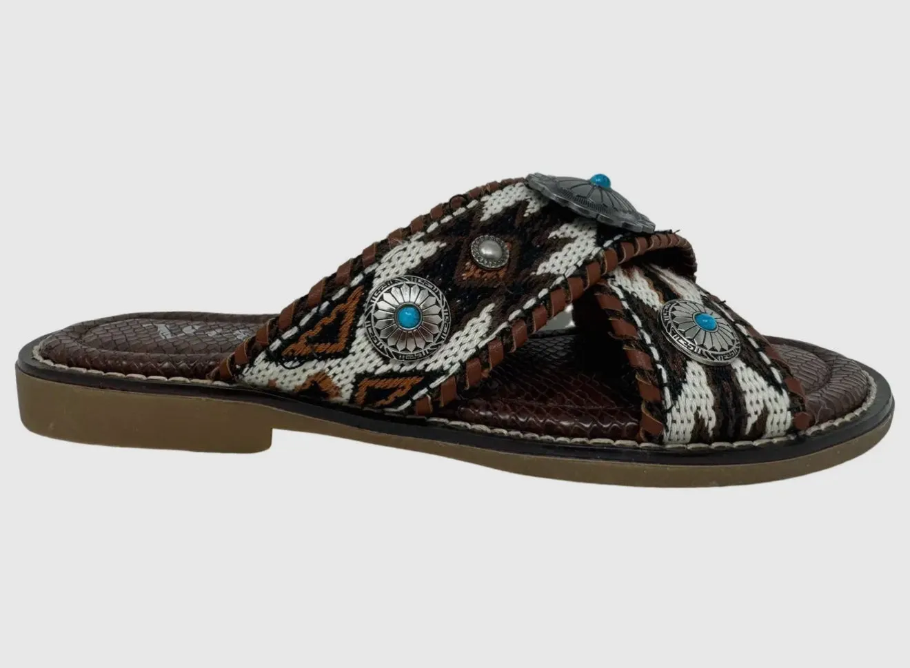 Jungle-Very G Western Slip On Sandal