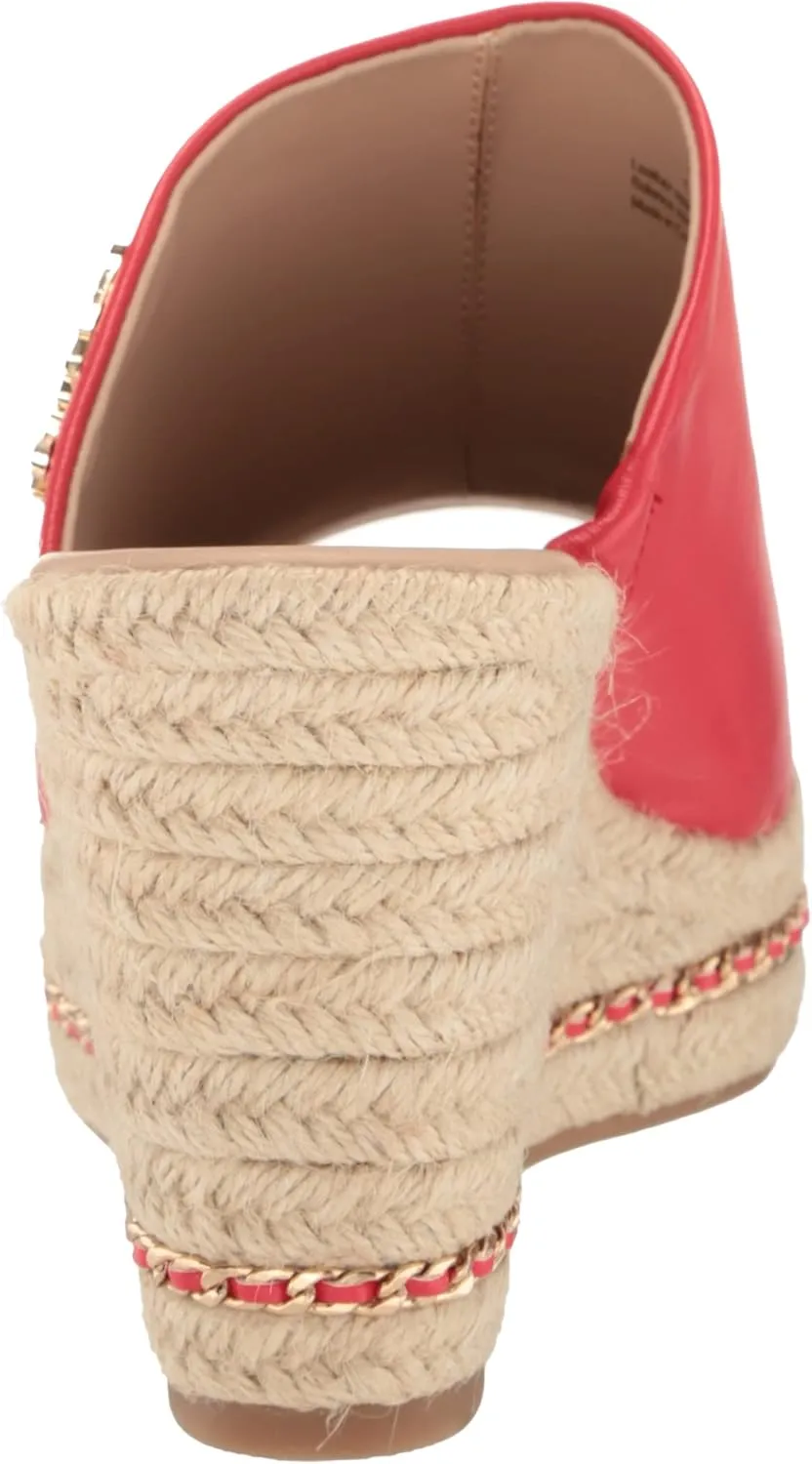 Karl Lagerfeld Paris Women's Corissa Slip on Espadrille Wedge Sandal