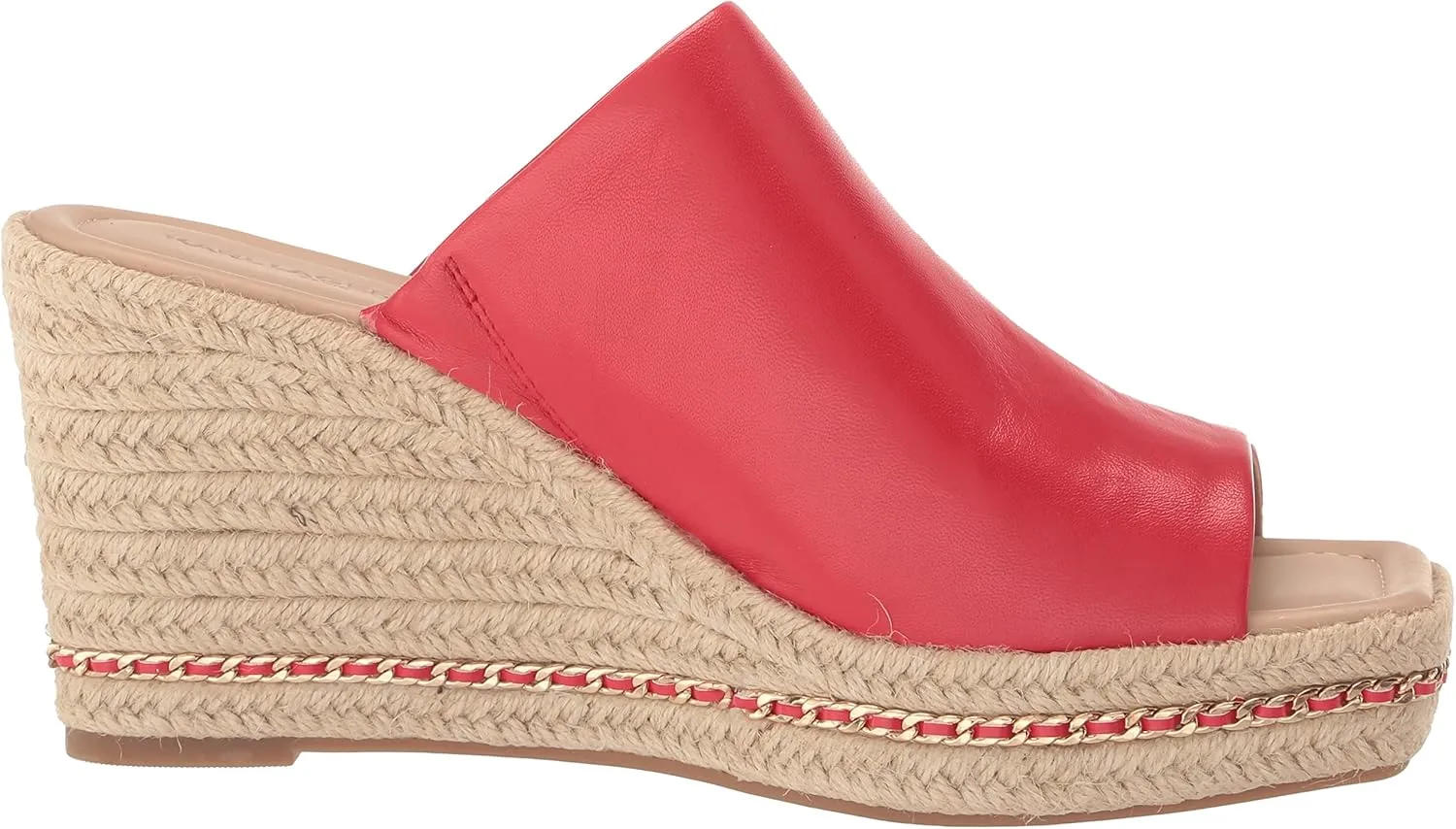 Karl Lagerfeld Paris Women's Corissa Slip on Espadrille Wedge Sandal