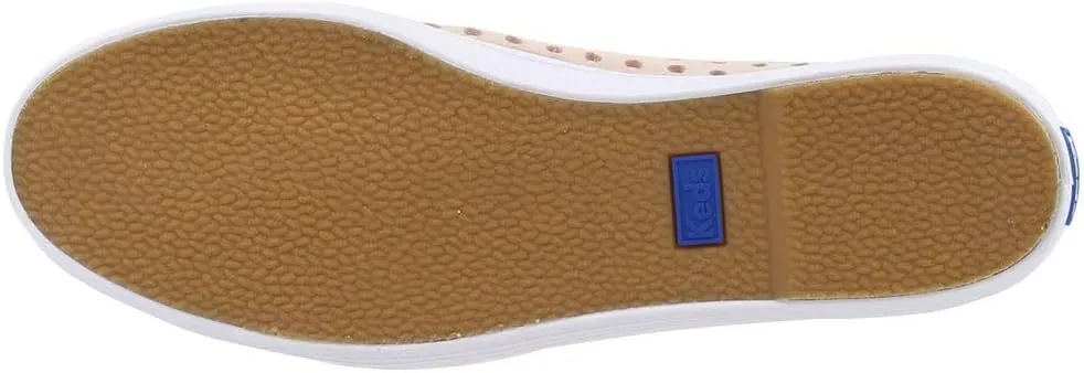 Keds Womens Triple Kick Perf Leather Casual Sneaker