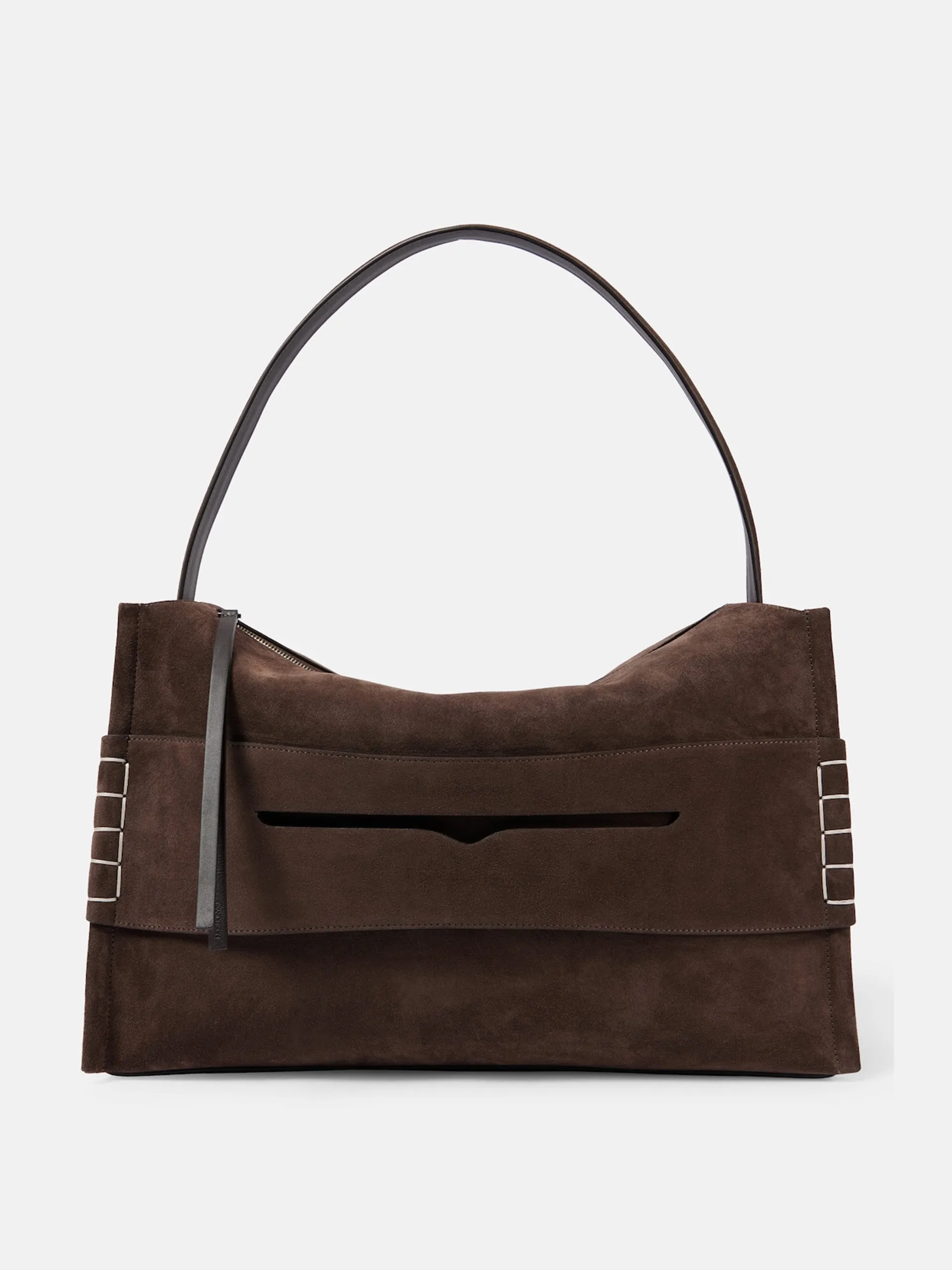 Loafer large suede tote bag