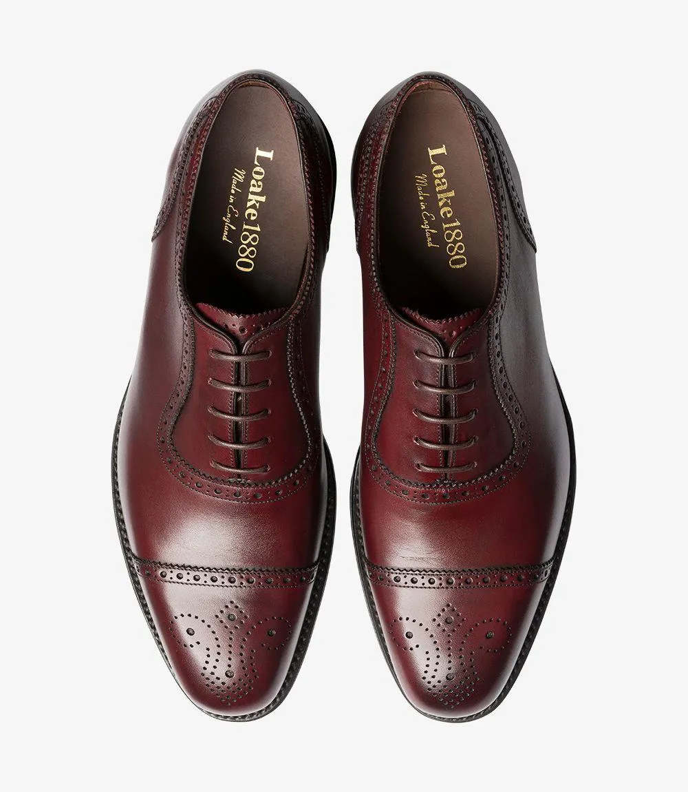 Loake STRAND BURGUNDY