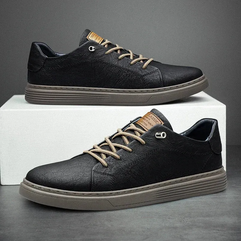 LORENZI LEATHER SHOES