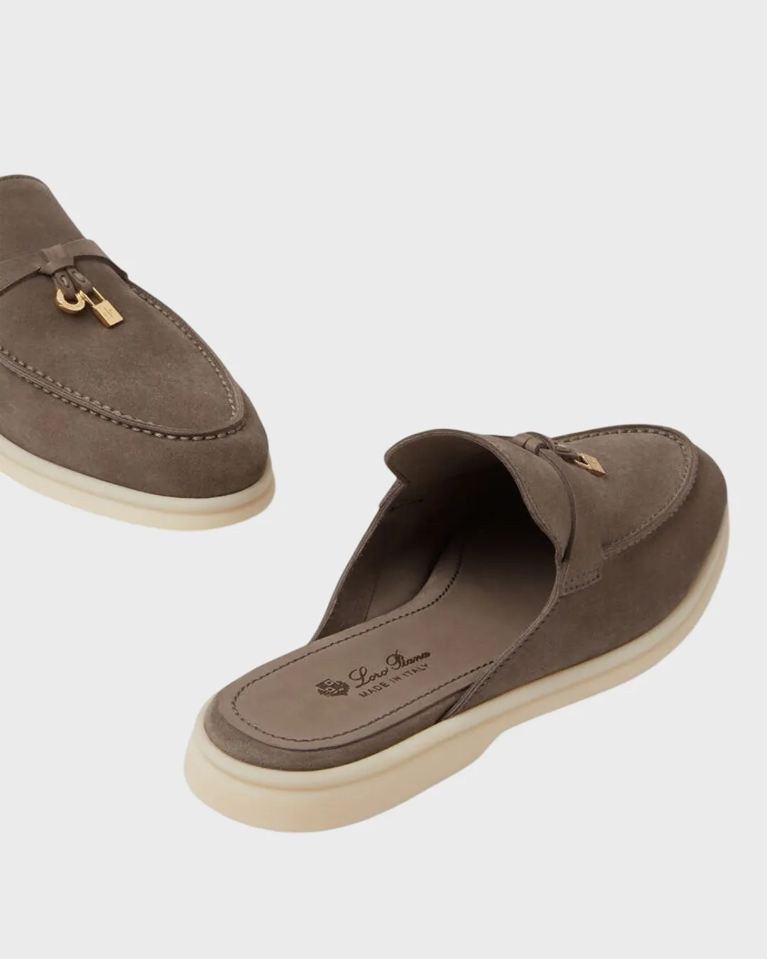 Loro Piana Babouche Charms Walk Rain Drops