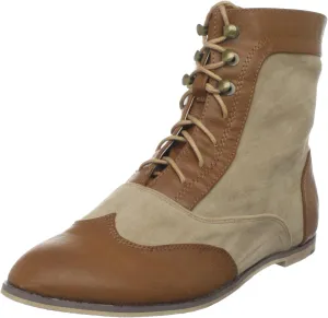 Madden Girl Women's Devotid Lace-Up Boot