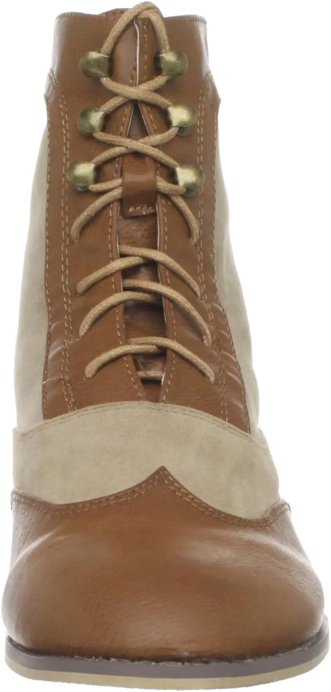 Madden Girl Women's Devotid Lace-Up Boot