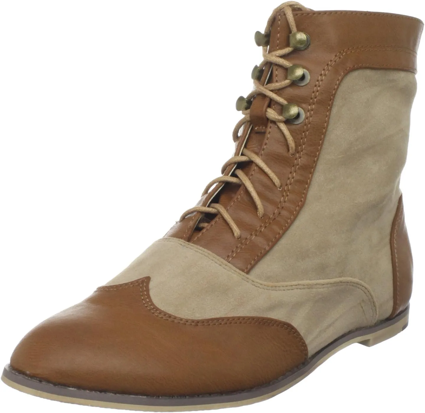 Madden Girl Women's Devotid Lace-Up Boot