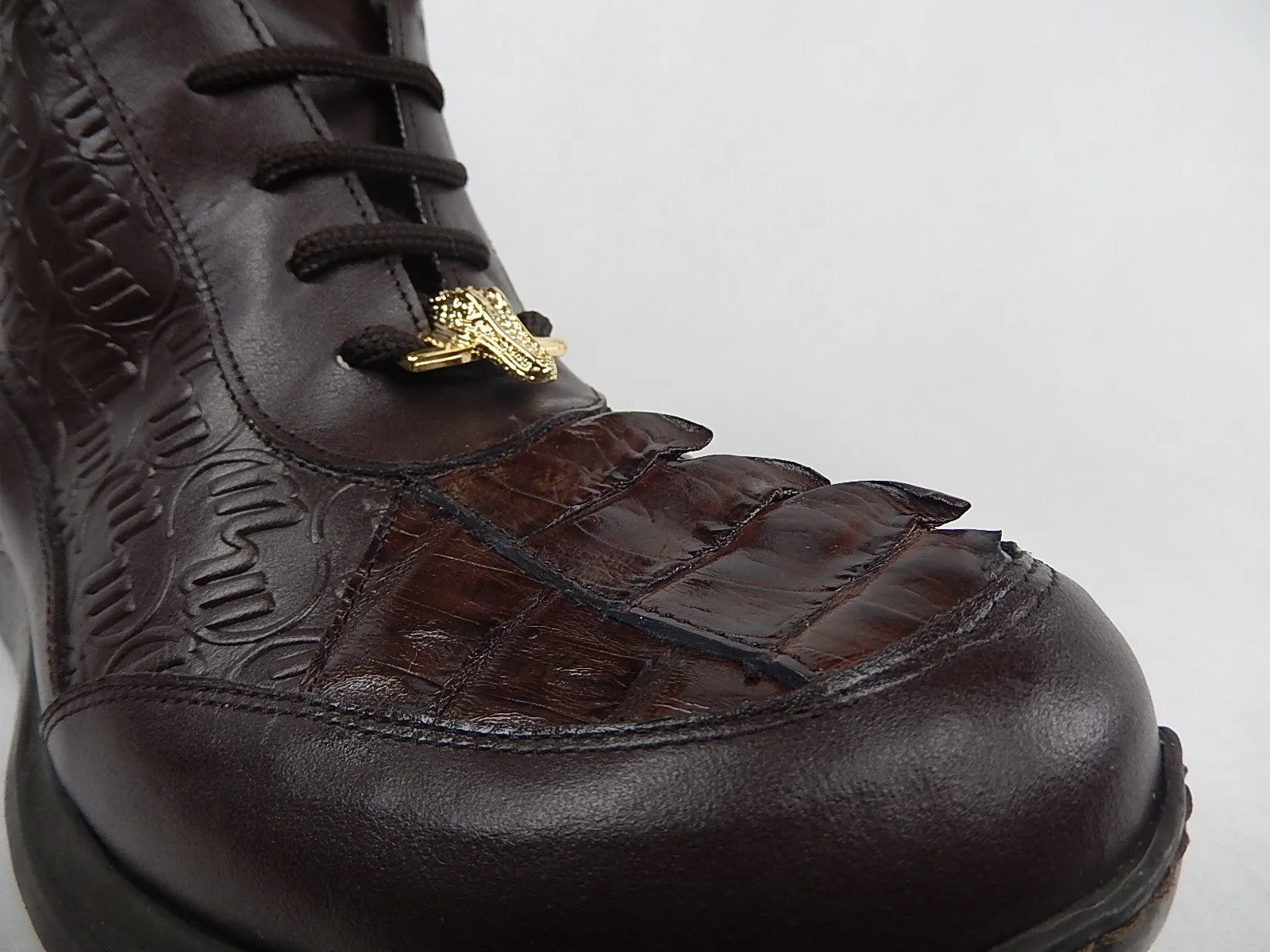 Mauri Custom Crocodile Tail Sneaker 8911