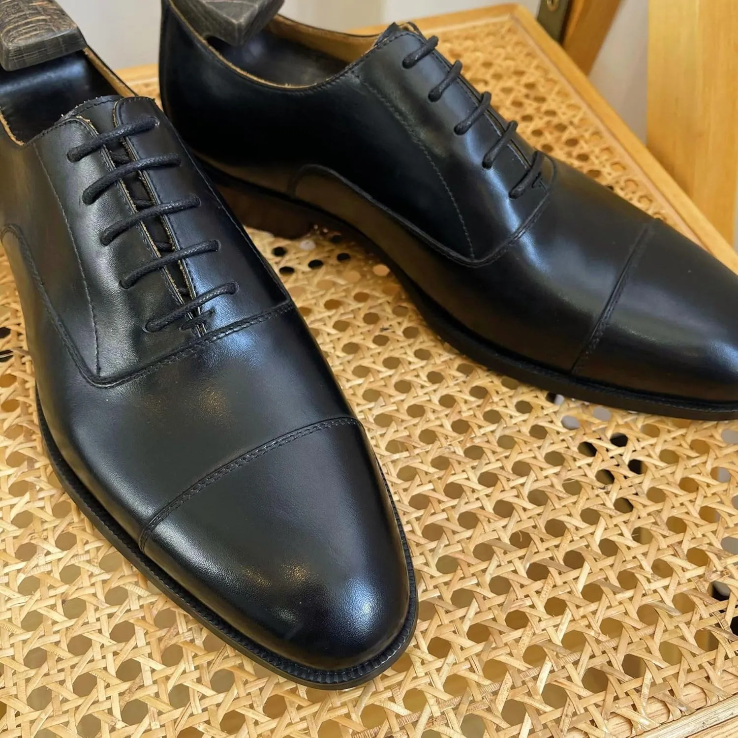 Men Oxford Superior Flexural Leather Fashion Dress Shoes Business Casual Derby Shoe Gentlemen Shoes
