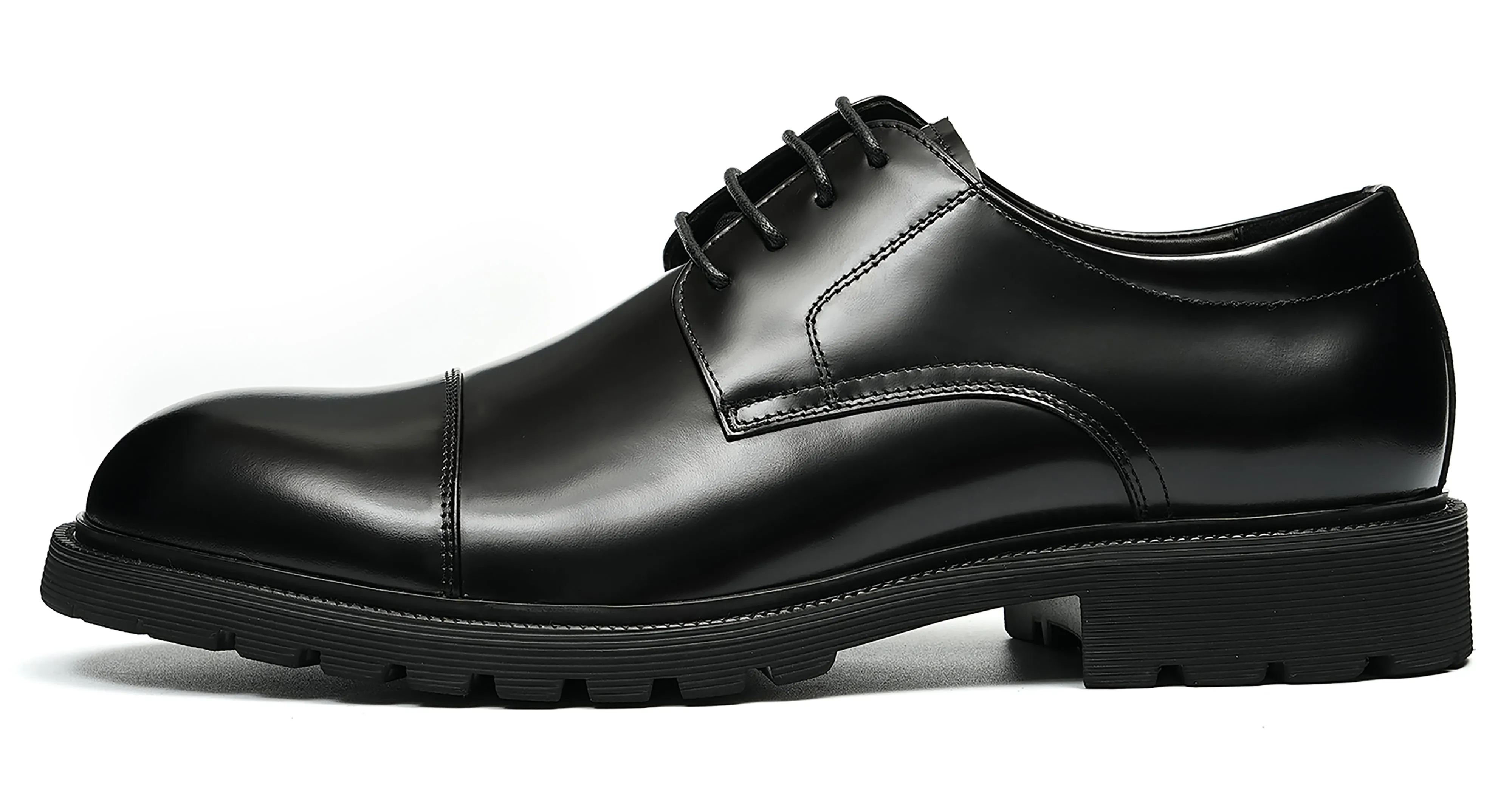 Men's Dress Formal Cap Toe Derby
