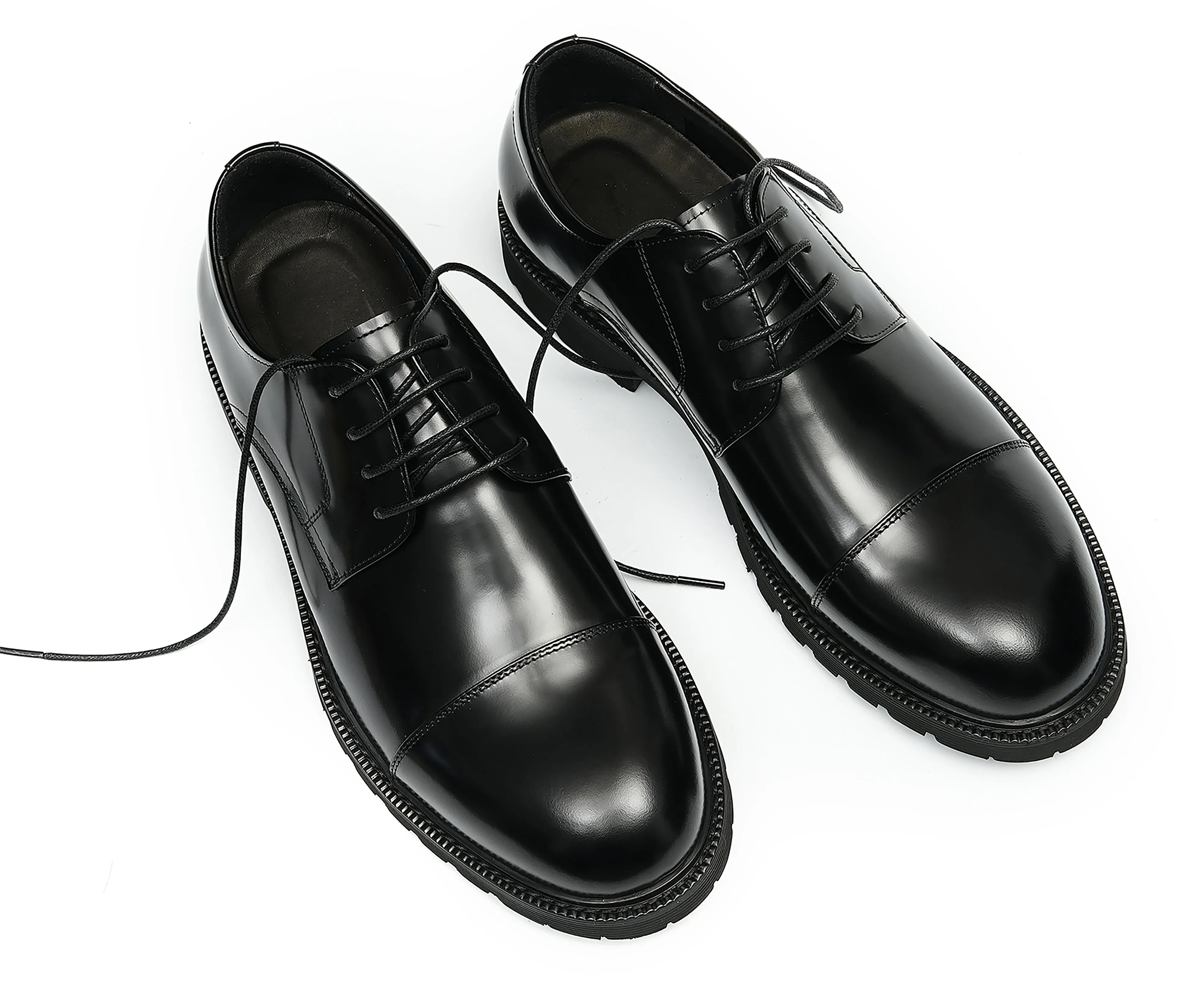 Men's Dress Formal Cap Toe Derby