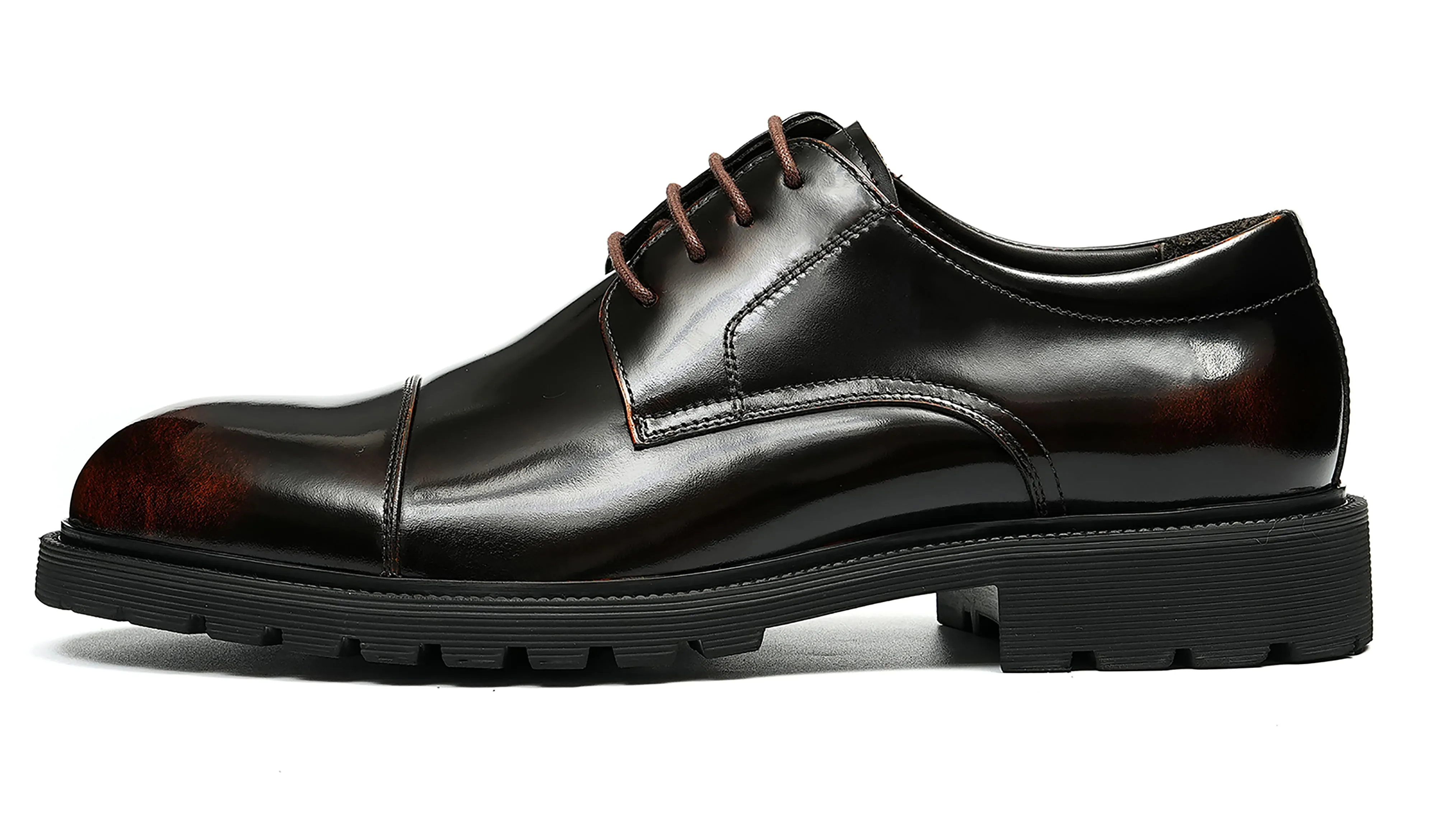 Men's Dress Formal Cap Toe Derby