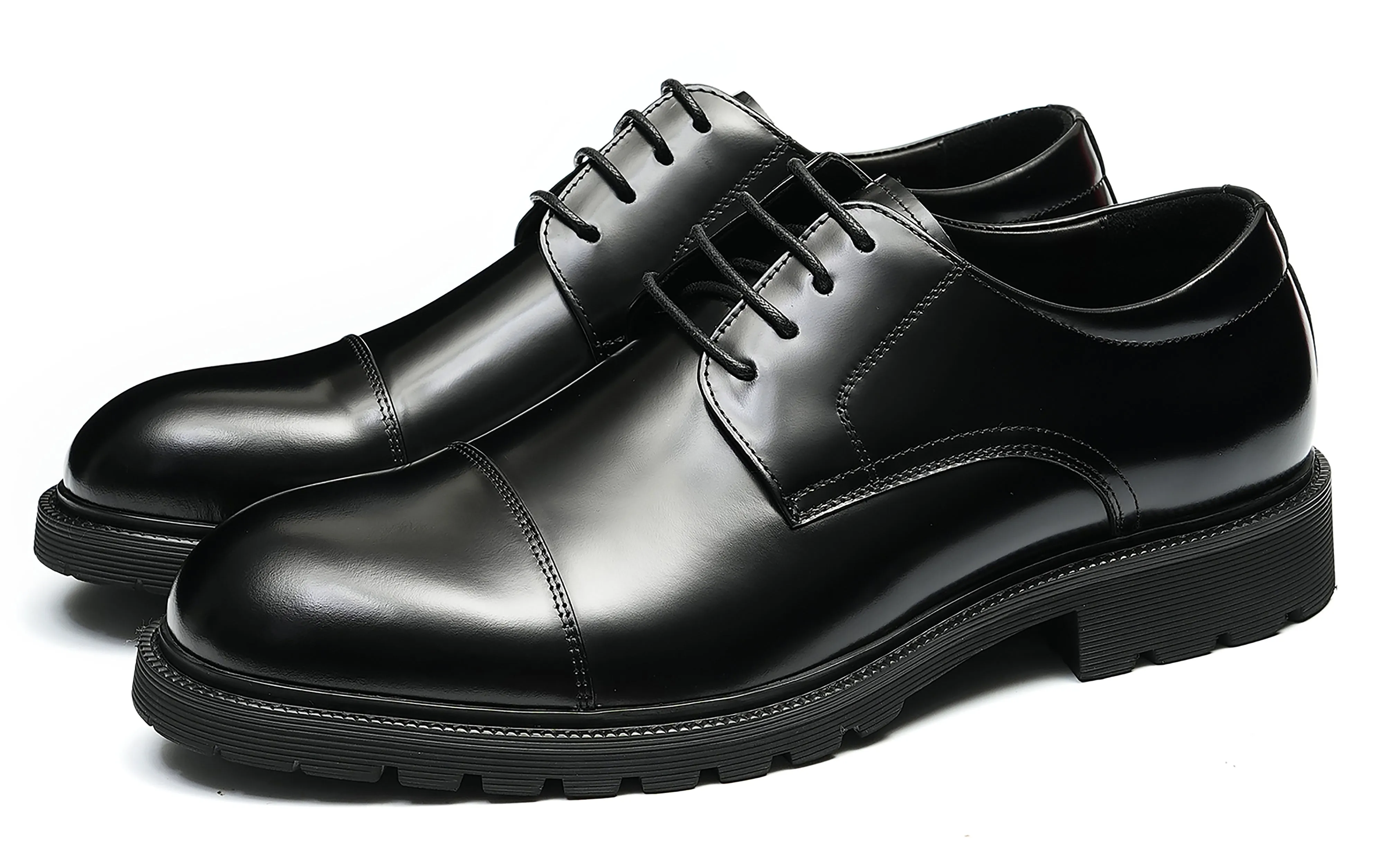 Men's Dress Formal Cap Toe Derby